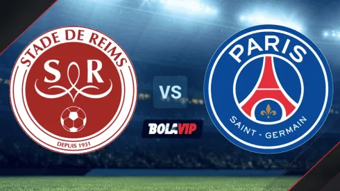 Reims vs. PSG por la Ligue 1.
