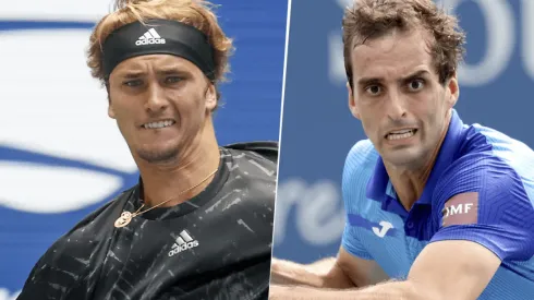 Alexander Zverev vs. Albert Ramos-Vinolas por el US Open (Foto: Getty Images).
