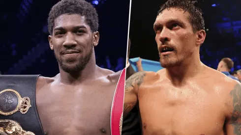 Anthony Joshua vs. Oleksandr Usyk por los títulos AMB, FIB y OMB de la división pesado (Foto: Getty Images).
