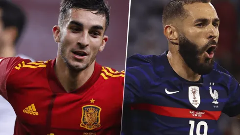 España vs. Francia por la UEFA Nations League (Foto: Getty Images).
