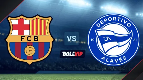 Barcelona vs. Deportivo Alavés por La Liga de España.
