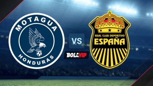 Motagua vs. Real España por la Liga Nacional de Honduras.
