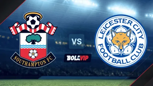 Southampton vs. Leicester City por la Premier League.
