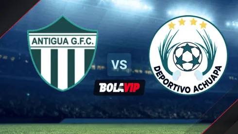 Antigua GFC vs. Deportivo Achuapa por la Liga Nacional de Guatemala 2022