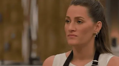 Mica Viciconte tuvo un fuerte cruce con uno de los jurados de MasterChef (foto: captura de pantalla).