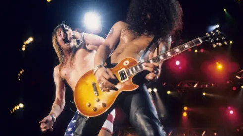 Axl Rose y Slash se vuelven a juntar.
