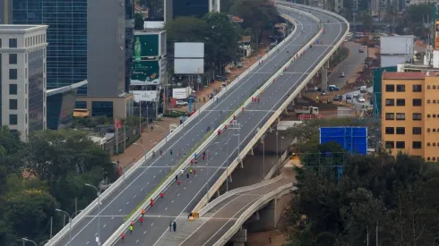 Nairobi estrenó su flamante autopista ¡con un maratón!