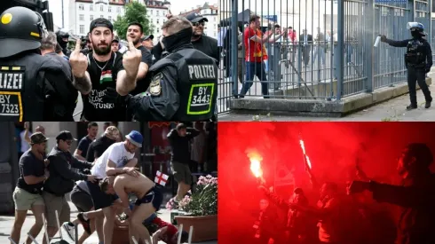 Algunos de los últimos eventos de violencia en el fútbol europeo.
