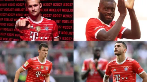 Bayern de Munich y la defensa más cara del mundo.