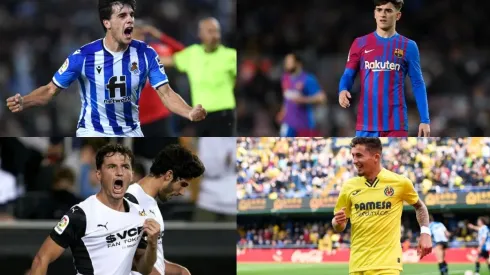 Algunas de las mayores promesas de LaLiga.
