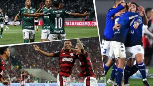 Flamengo, Vélez y Palmeiras son los tres clasificados.
