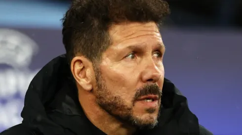 Diego Pablo Simeone, entrenador del Atlético de Madrid.