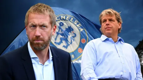 Graham Potter y Todd Boehly en Chelsea.
