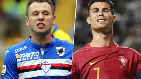Antonio Cassano se encargó de hablar de Cristiano Ronaldo, entre otras figuras.