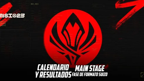 MSI 2023: Calendario y resultados del Main Stage – Fase de Formato Suizo