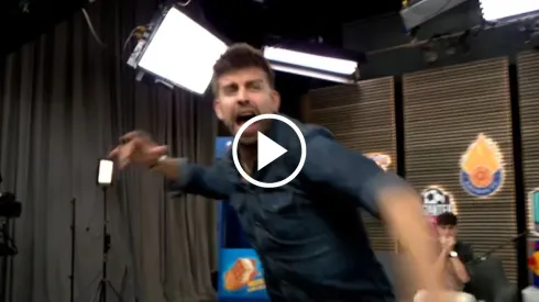 Video: Gerard Piqué se vuelve completamente LOCO en directo de la Kings League