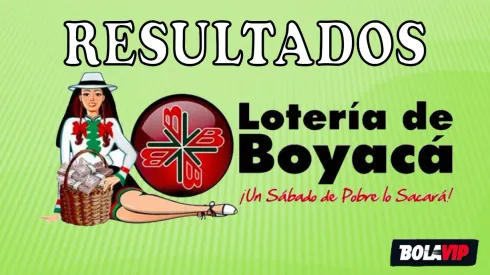 Resultados de la Lotería de Boyacá de AYER, sábado 3 de junio