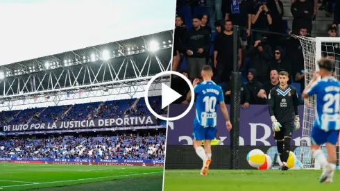 VIDEO | Los jugadores de Espanyol protestaron sin disputar la pelota un minuto
