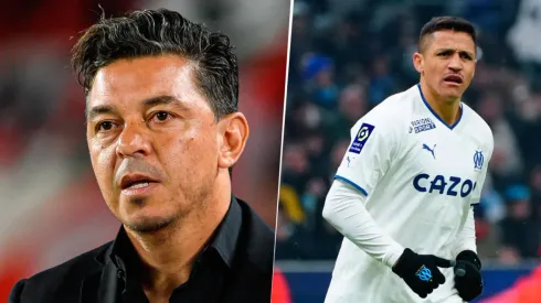 El muñeco espera que el chileno se mantenga en el Marsella.