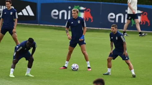 Mateo Retegui se perfila para ser titular en Italia vs. España por la Nations League. @Azzurri
