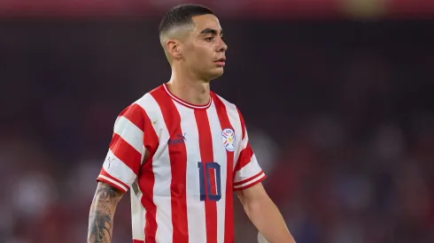 Miguel Almirón, figura de la Selección Paraguay.
