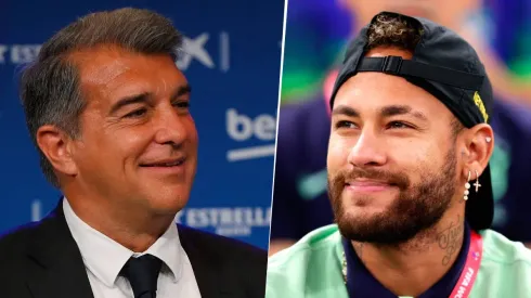 Neymar estaría manteniendo conversaciones con Joan Laporta para poner en marcha su regreso al Fútbol Club Barcelona. Getty Images