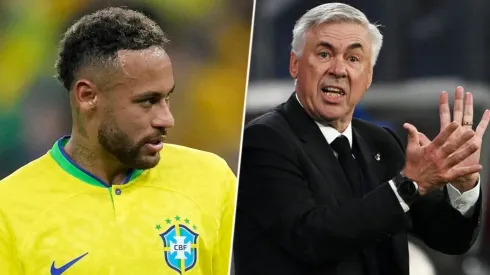 Neymar da por hecho que Ancelotti será el nuevo DT de Brasil