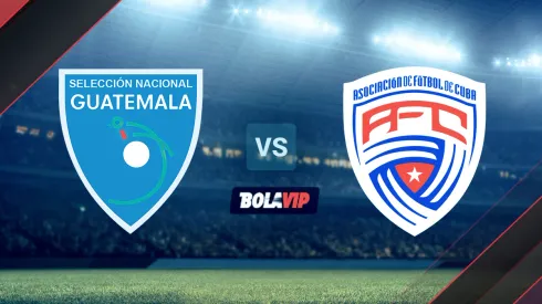 Guatemala juega contra Cuba en la Copa Oro 2023.