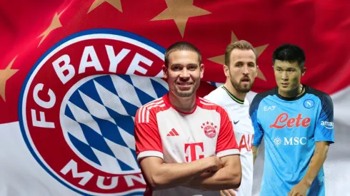Guerreiro, Kane y Kim Min-Jae, protagonistas del mercado de Bayern Múnich.
