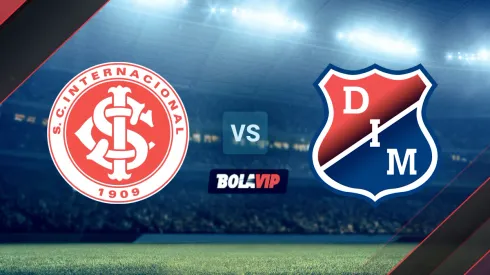 Internacional de Porto Alegre juega contra Independiente Medellín por la Copa Libertadores 2023.