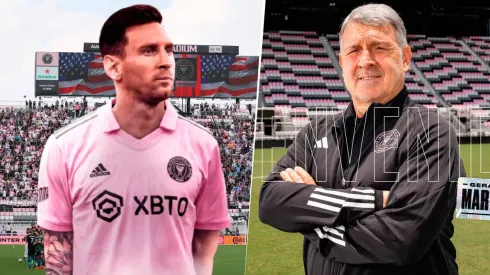 Gerardo Martino admitió que encaminó su arribo al Inter Miami antes de que se supiera del fichaje de Lionel Messi. @InterMiamiCF
