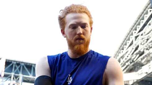 Dustin May, pitcher de Los Angeles Dodgers.
