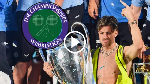 Metió un batacazo en Wimbledon y festejó imitando a Grealish