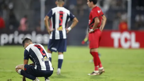 LIMA, PERU – APRIL 04: Santiago Garcia of Alianza Lima reacts after a Copa CONMEBOL Libertadores group G match between Alianza Lima and Athletico Paranaense at Estadio Alejandro Villanueva on April 4, 2023 in Lima, Peru. (Photo by Daniel Apuy/Getty Images)
