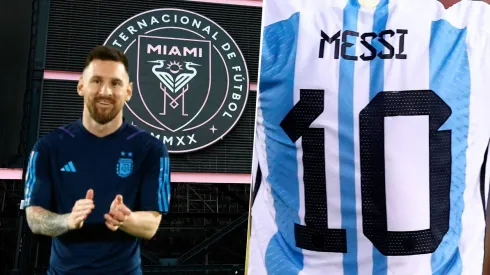 Lionel Messi usará el dorsal número 10 en el Inter Miami. Getty Images.
