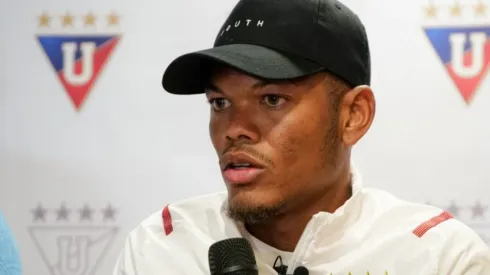 El volante es nuevo jugador de Liga de Quito. 
