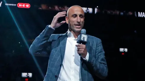 Emanuel Ginóbili, leyenda de la NBA.
