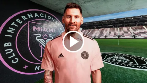 Lionel Messi es presentado en Inter Miami.
