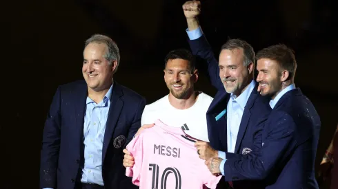 Lionel Messi podría llegar a jugar ocho partidos en su primer mes en el Inter Miami. Getty Images.
