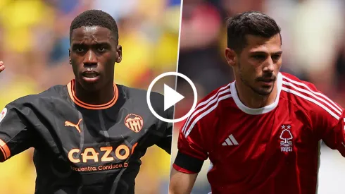 Valencia vs. Nottingham Forest por un amistoso.