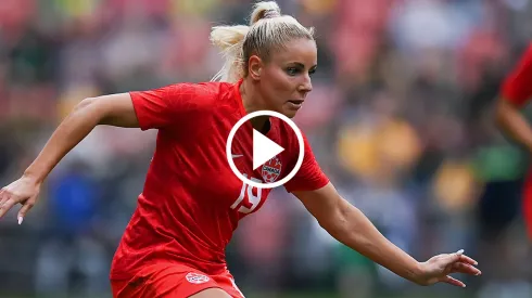 Adriana Leon, figura que posee la Selección Canadá.