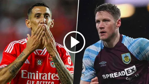 Benfica y Burnley se enfrentan por un amistoso.