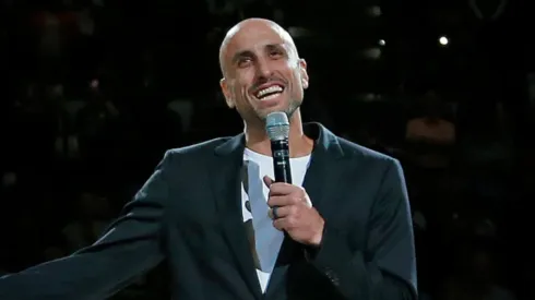 Manu Ginóbili, leyenda de la NBA.