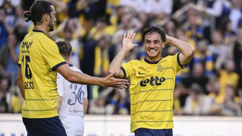 El argentino de 25 años debutó con un triunfo en la Primera División de Bélgica.