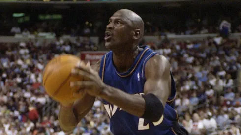 Michael Jordan jugó con Washington Wizards.

