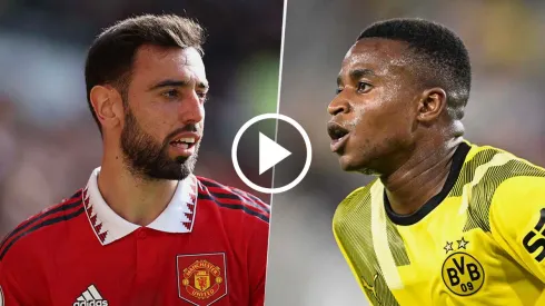 Manchester United vs. Borussia Dortmund por un amistoso.
