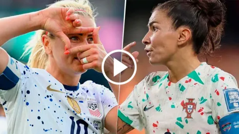 Estados Unidos vs. Portugal por el Mundial Femenino.