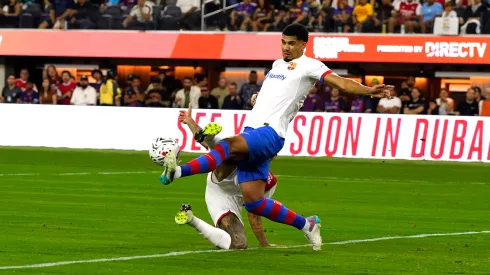 Araújo fue de los puntos más importantes en la pretemporada en Estados Unidos.