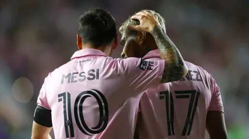 Lionel Messi y Josef Martínez.
