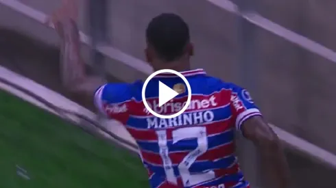 Golazo agónico de Marinho le da el pase a cuartos a Fortaleza